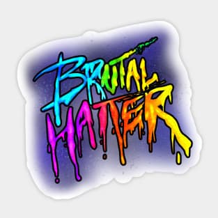 Brutal Hatter Sticker